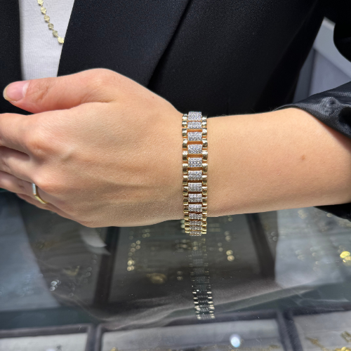 Mila Rose Gold Rlex Model