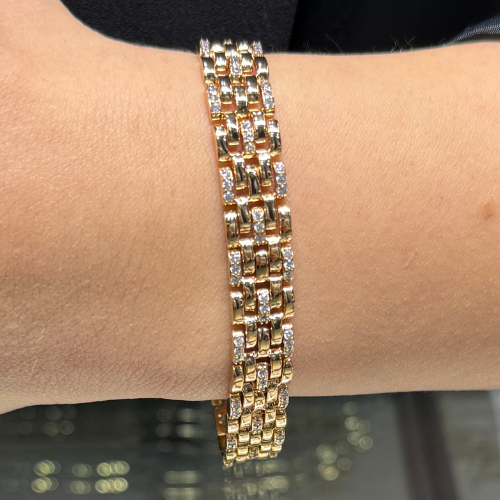 Mila Rose Gold Xuping Ara Taşlı Rlex Model