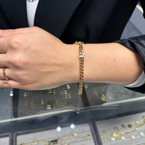 Mila Rose Gold Jaguar Xuping Bileklik