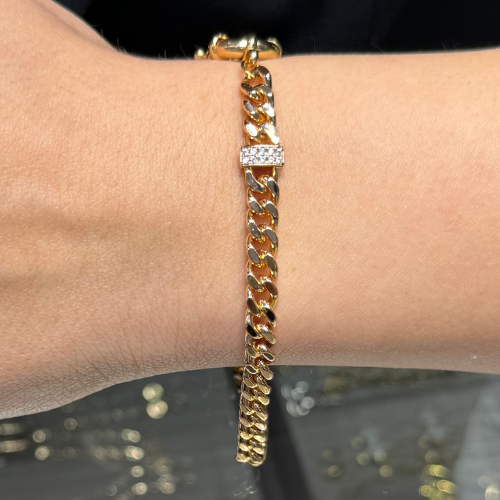 Mila Rose Gold Jaguar Xuping Bileklik