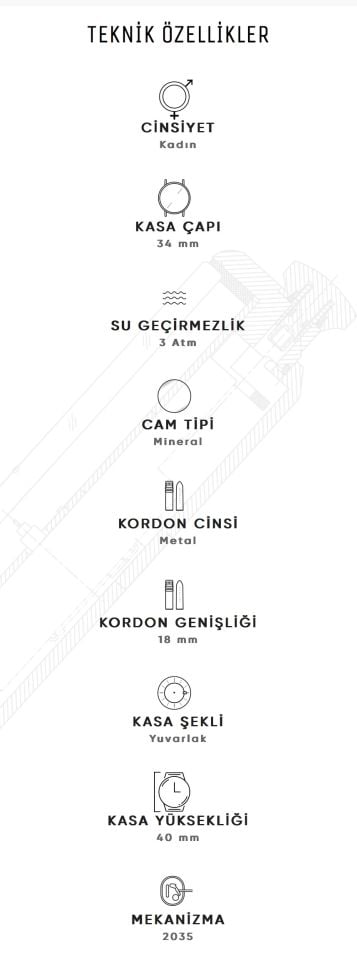 Daniel Klein DK10762 Kadın Kol Saati