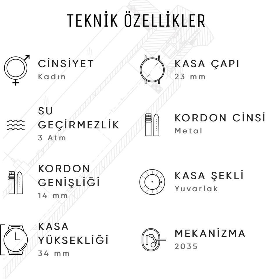 Daniel Klein DK21335 Kadın Kol Saati
