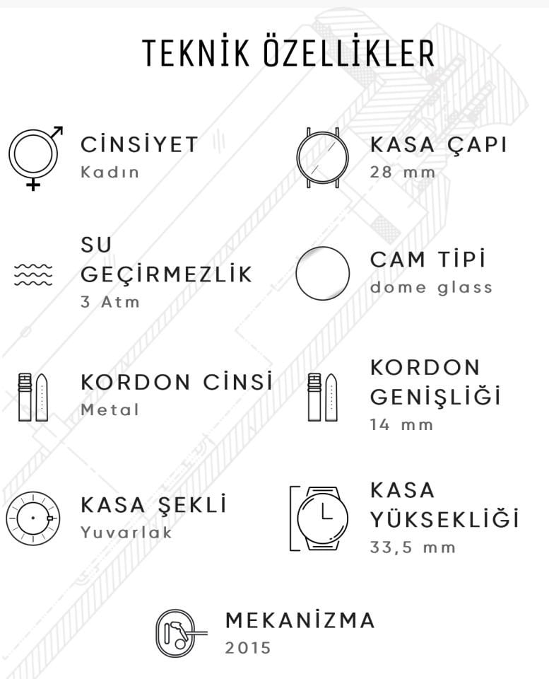 Daniel Klein DK10022A3 Kadın Kol Saati