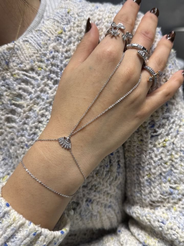 Mila Gümüş  Rengi Taç Model Şahmeran