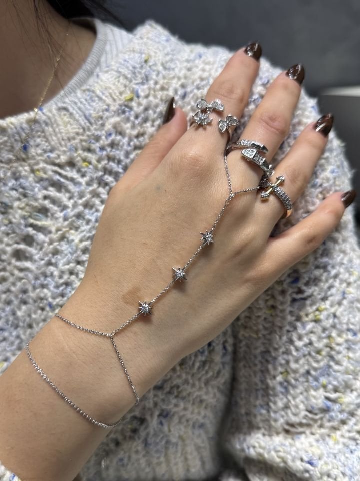 Mila Gümüş Rengi Kuzey Yıldızı Model Şahmeran