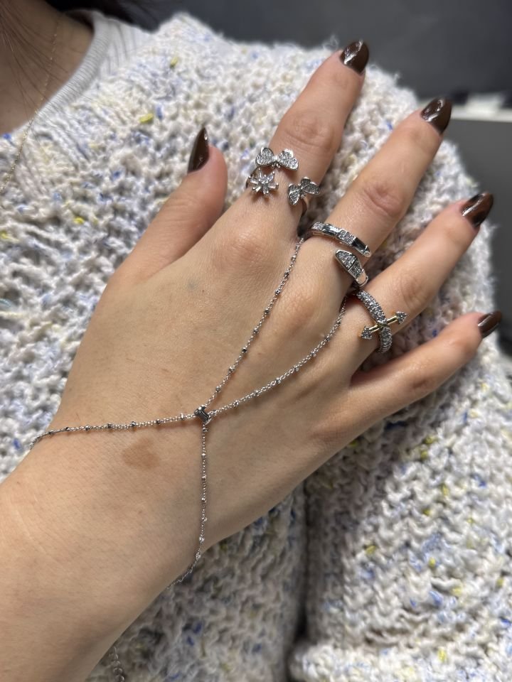 Mila Gümüş Rengi Dorika Model Şahmeran