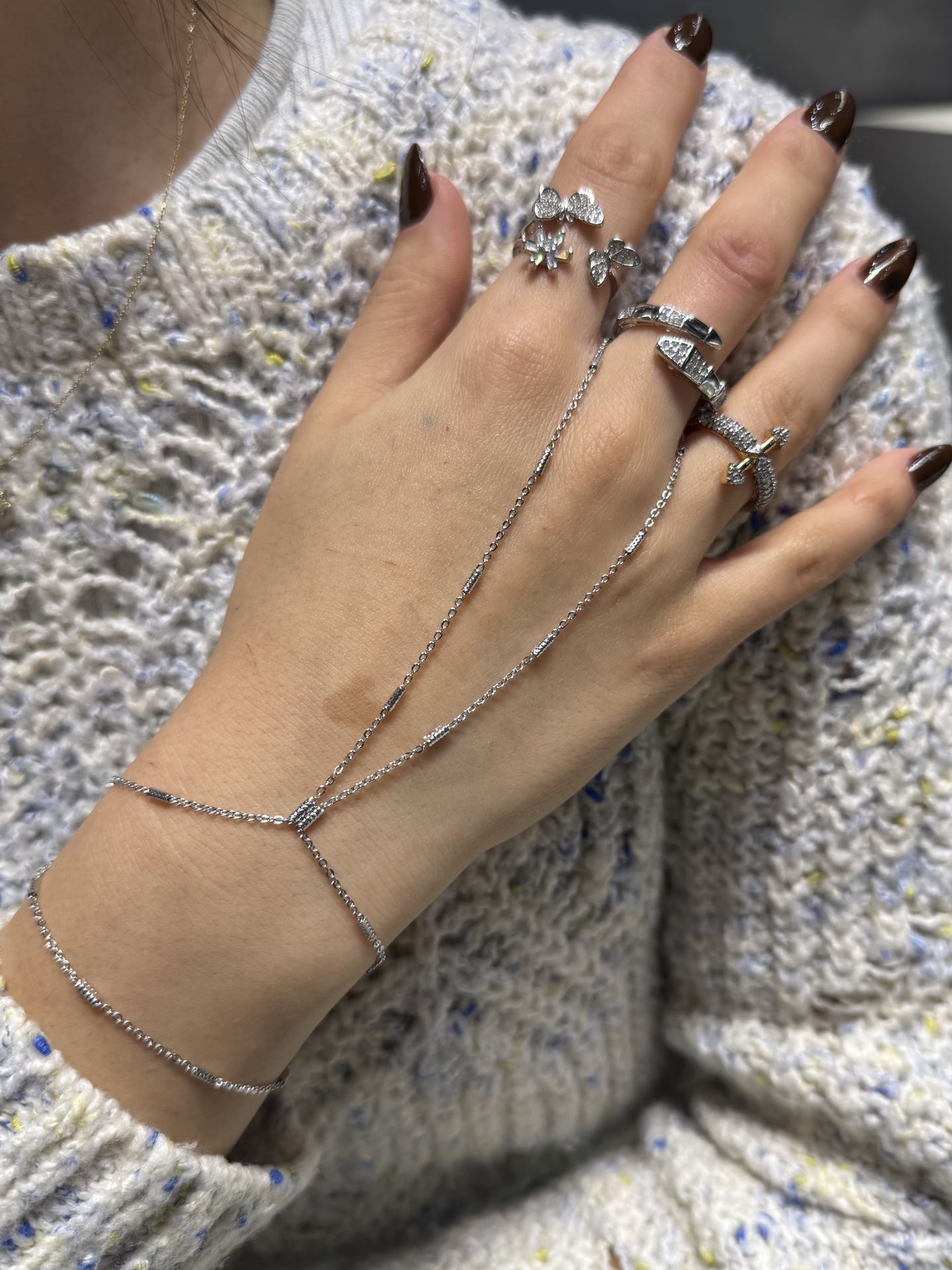 Mila Gümüş Rengi Küp Model Şahmeran