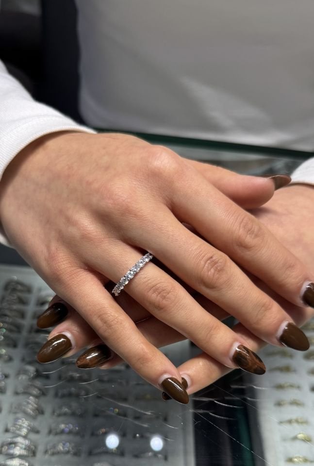 Mila Pırlanta Model 4mm Tamtur Yüzük