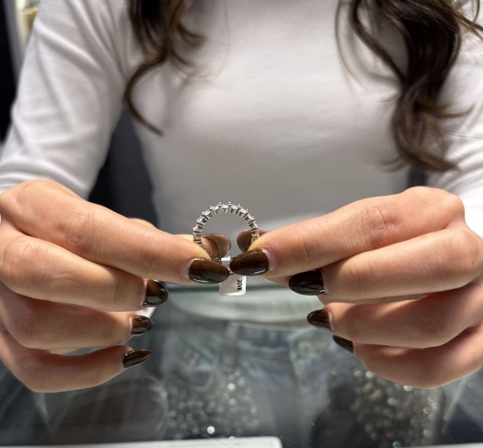 Mila Pırlanta Model 4mm Tamtur Yüzük