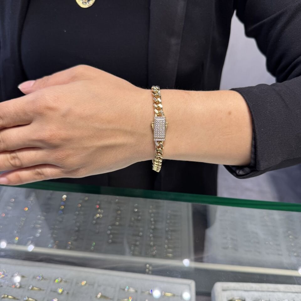 Mila 14 Ayar Rengi  6mm Gurmet Bileklik